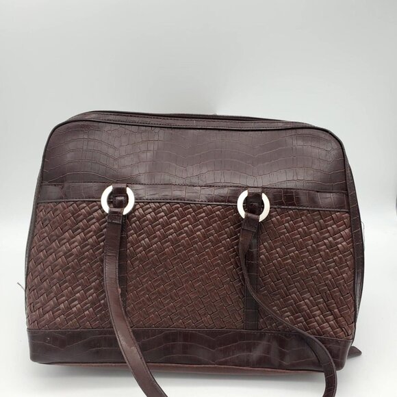 Coldwater Creek Brown Briefcase/Laptop Bag - Picture 7 of 12